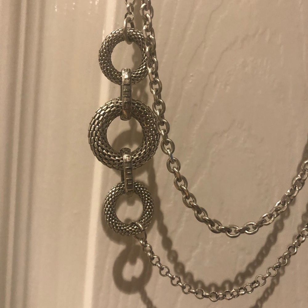 Silver necklace